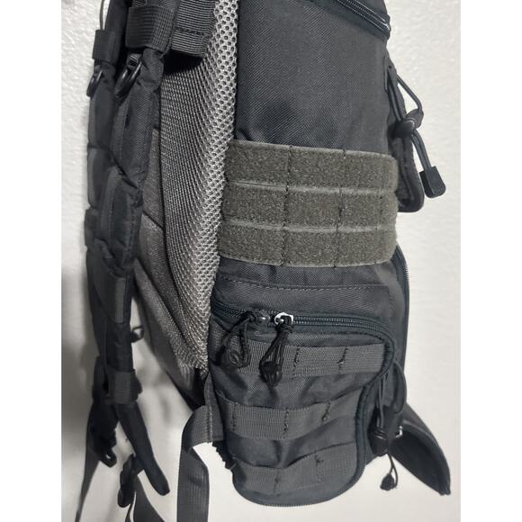 Tactical Performance Black Large Backpack Bag Heavy Duty Range Gear - Picture 7 of 8